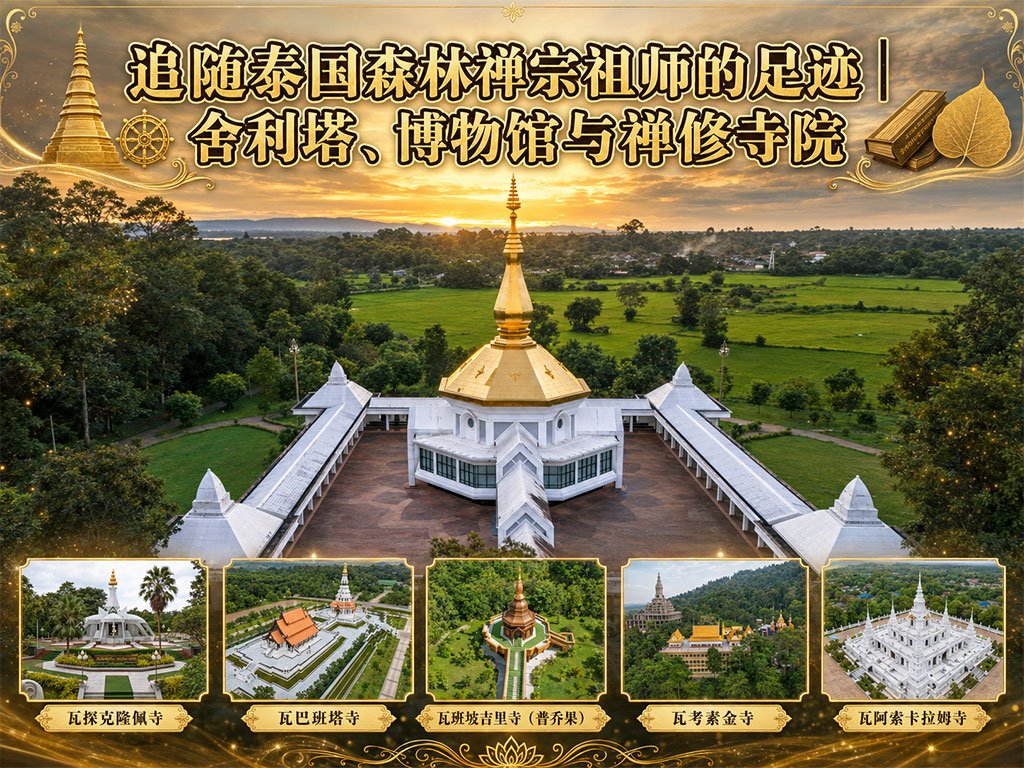 追随泰国森林禅宗祖师的足迹