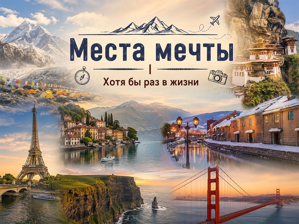 Места мечты | Хотя бы раз в жизни