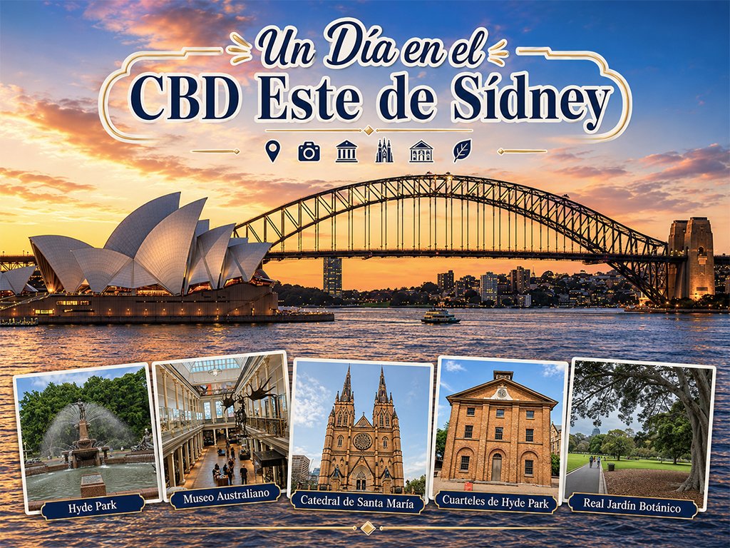 Un Día en el CBD Este de Sídney