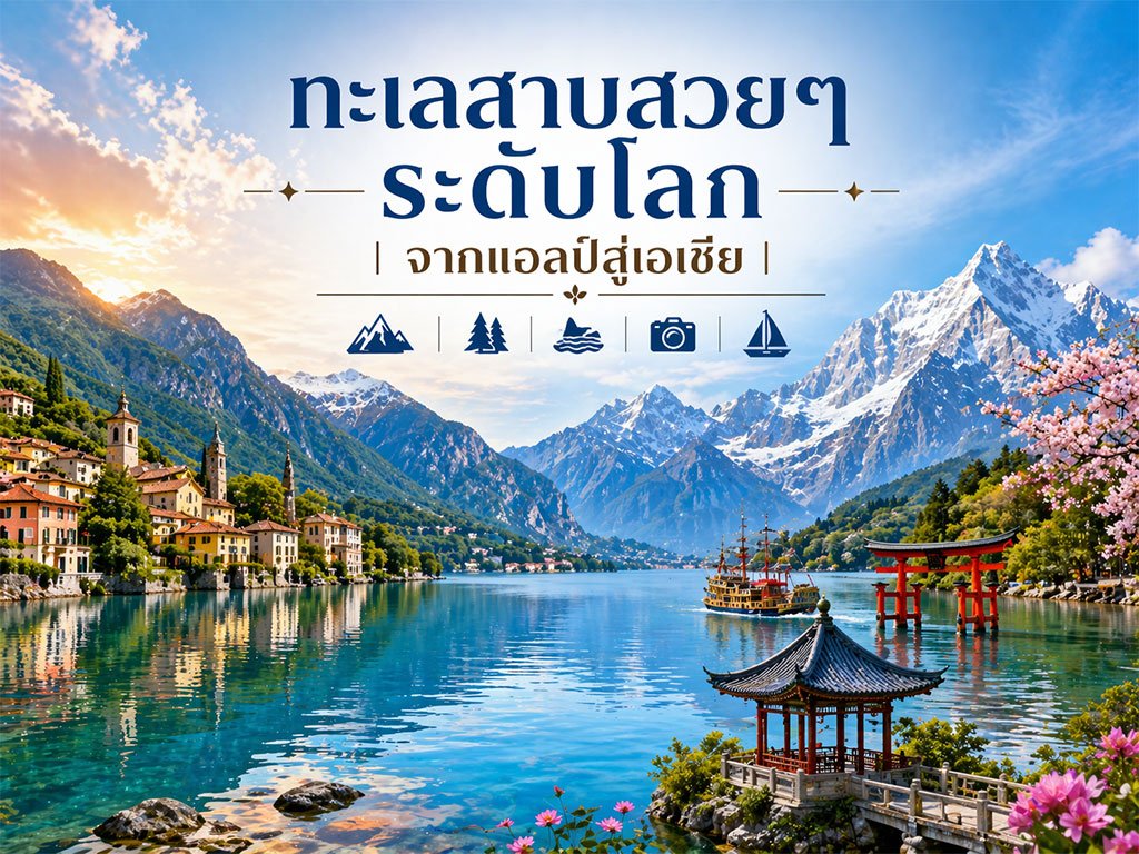 ทะเลสาบดังๆ ระดับโลก