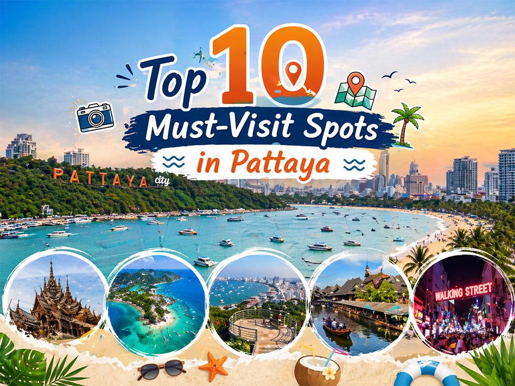 Top 10 Must-Visit Spots in Pattaya