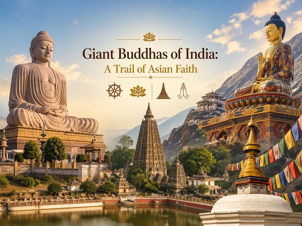 La Grande Statua del Buddha del Subcontinente Indi