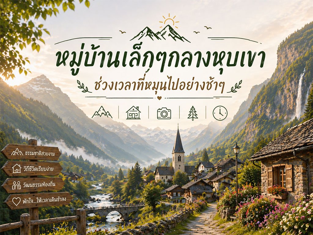 หมู่บ้านเล็กกลางหุบเขา