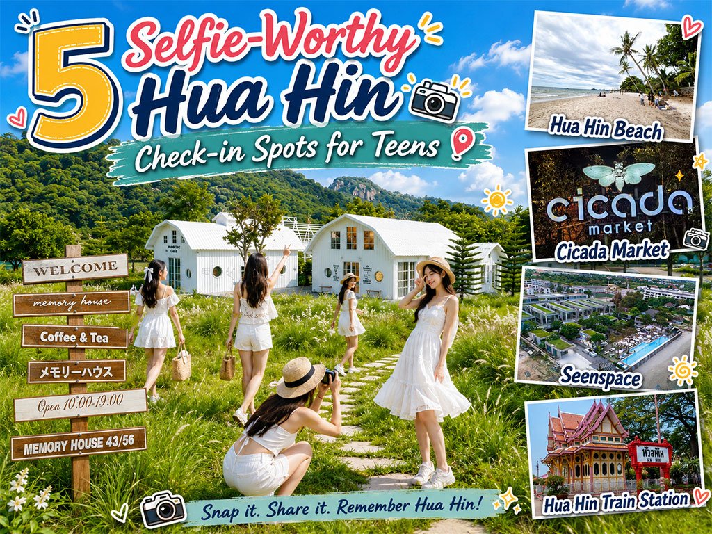 5 Spot Check-in Hua Hin yang Layak Selfie untuk Re