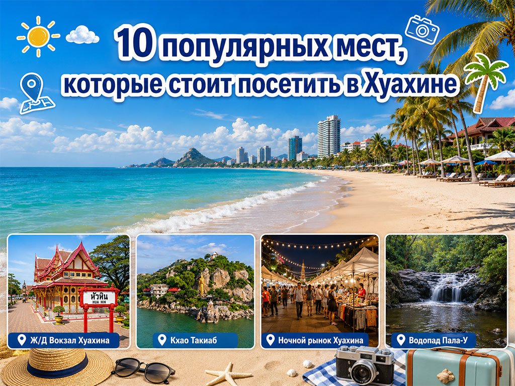 10 популярных мест, которые стоит посетить в Хуахи