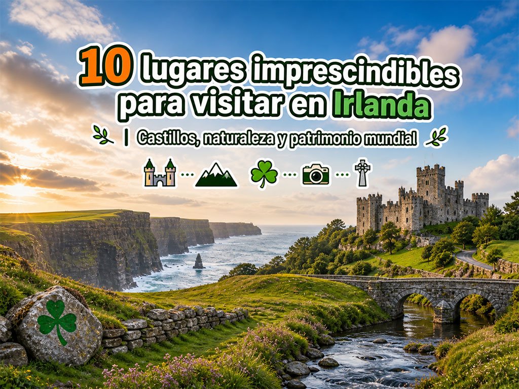 10 lugares imprescindibles para visitar en Irlanda