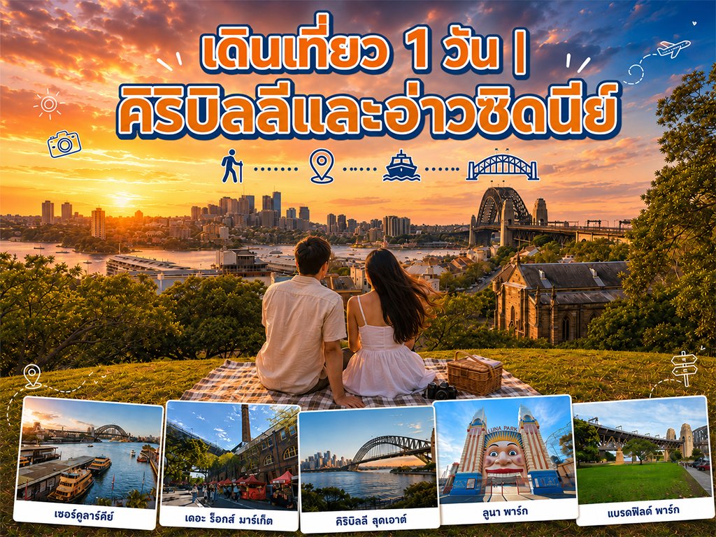 เดินเที่ยว 1 วัน: คิริบิลลีและอ่าวซิดนีย์
