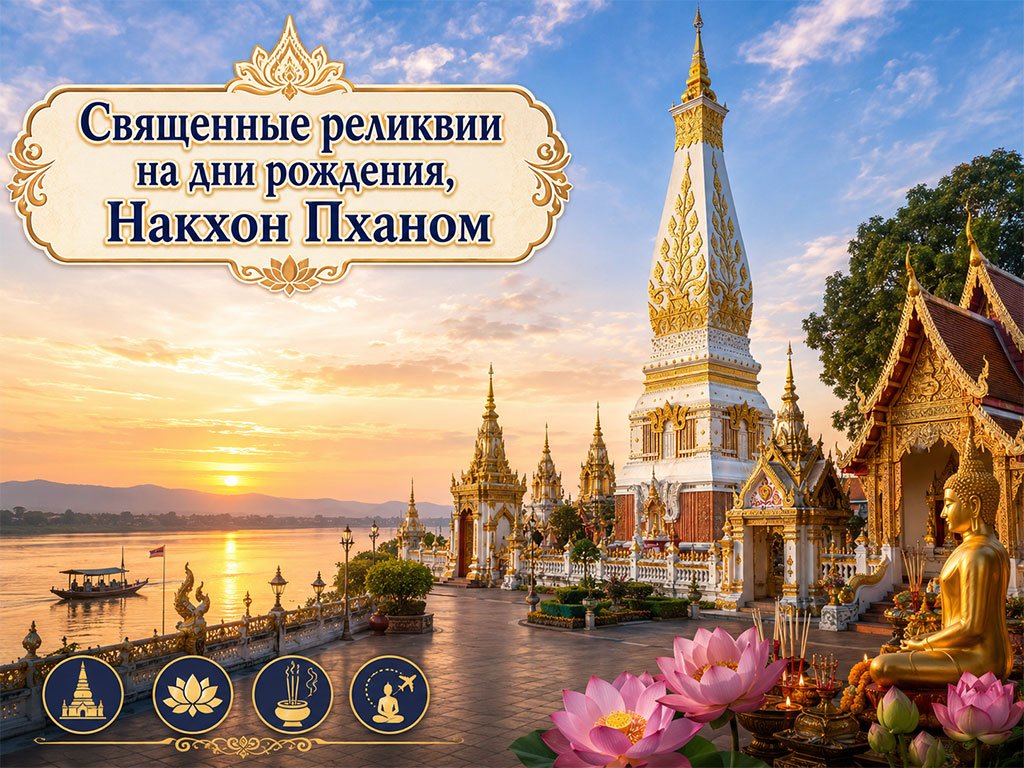 Священные реликвии на дни рождения, Накхон Пханом