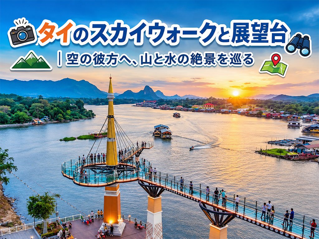 タイのスカイウォークと展望台