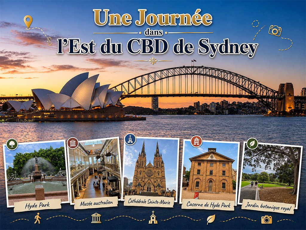 Une Journée dans l'Est du CBD de Sydney