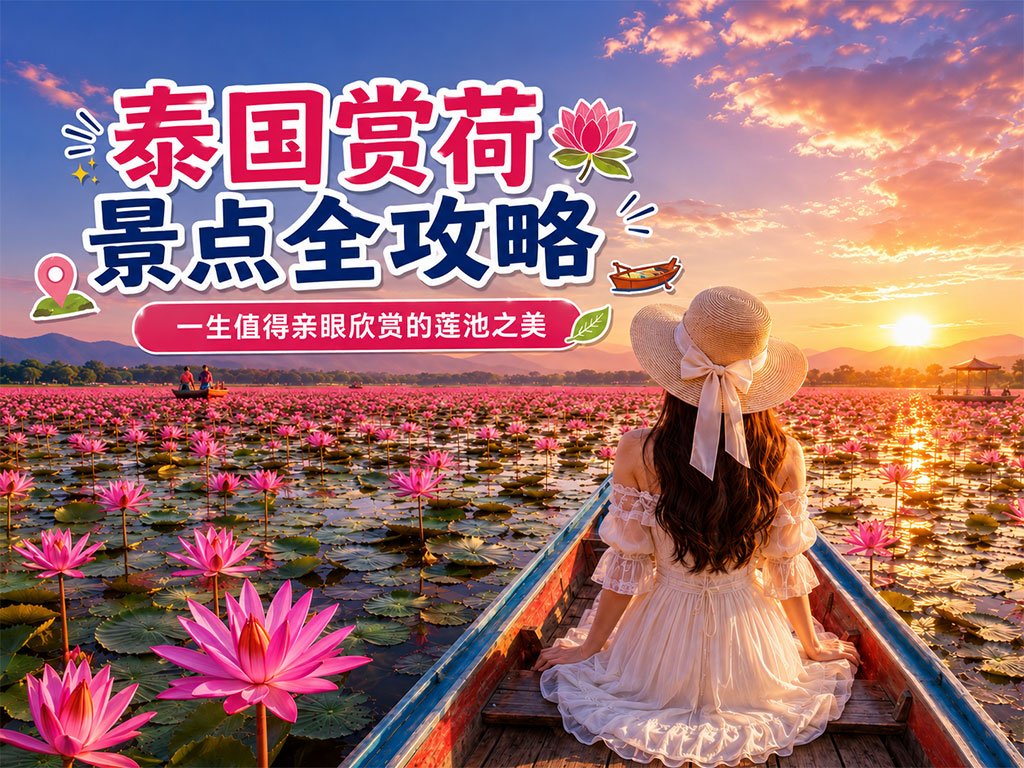泰国赏荷景点全攻略