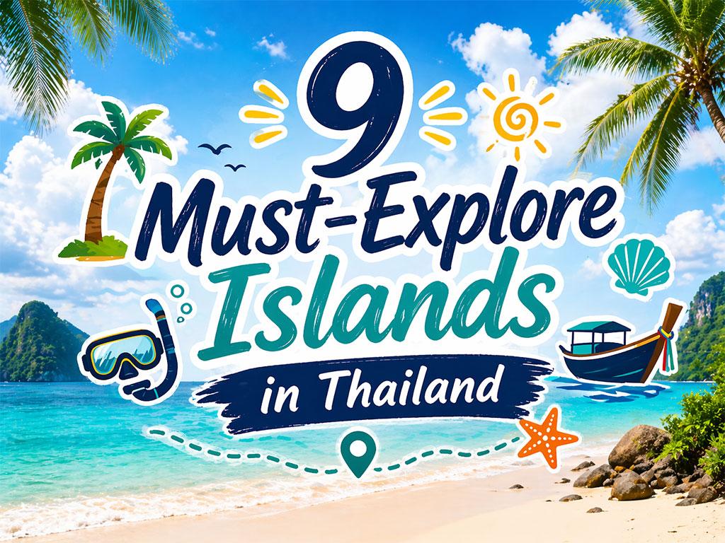 9 Islas Paradisíacas de Tailandia para la Aventura