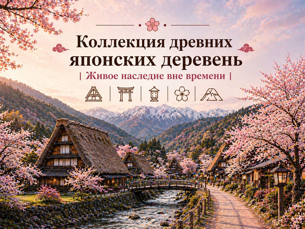 Лучшие древние деревни Японии, которые стоит посет