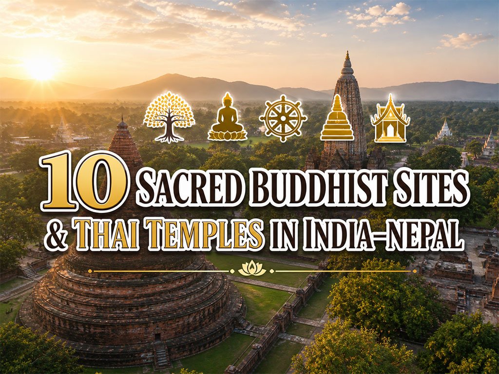 10 Sacred Buddhist Sites Thai Temples in India–Nep
