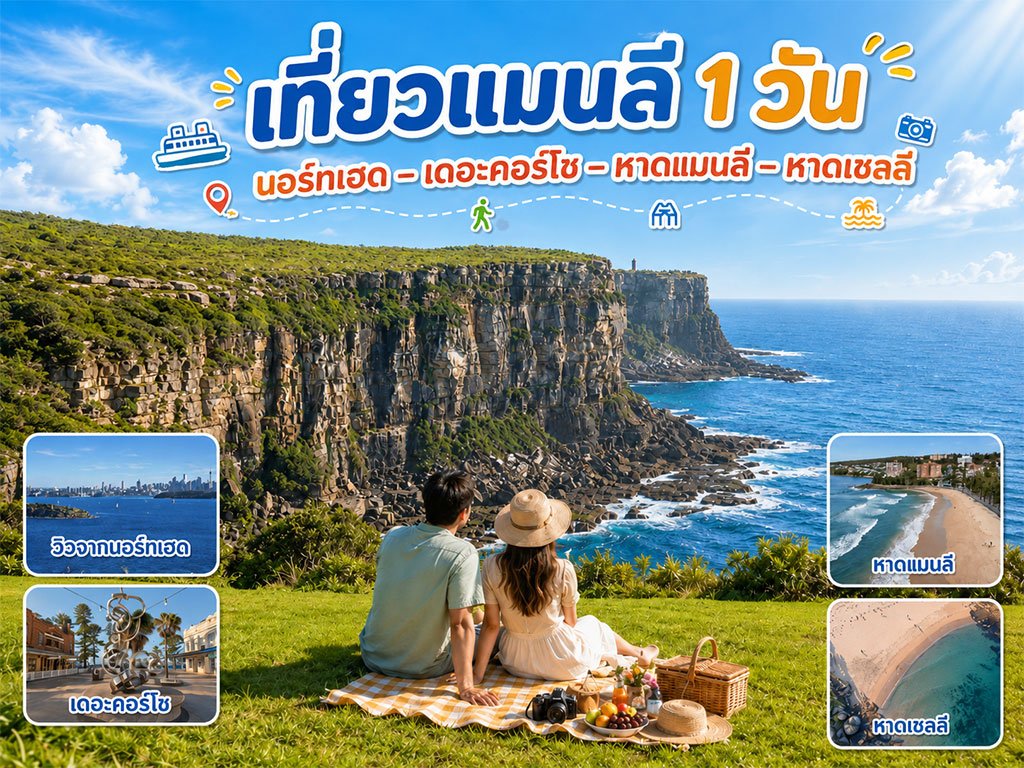 เที่ยวแมนลี 1 วัน