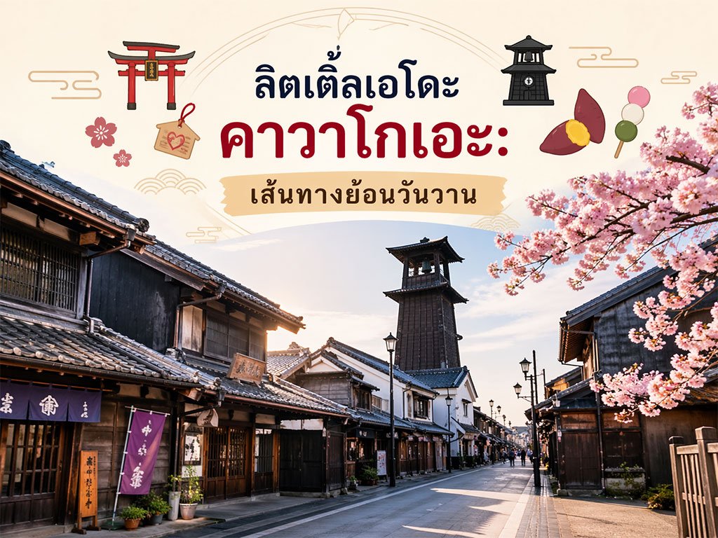 ลิตเติ้ลเอโดะ คาวาโกเอะ: เส้นทางย้อนวันวาน