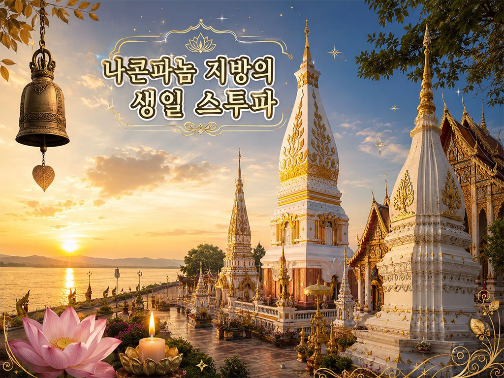 나콘파놈 지방의 생일 스투파