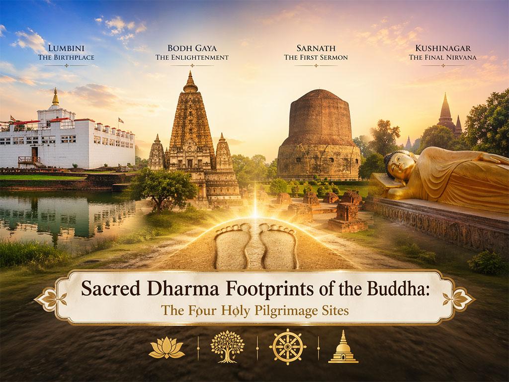 Die vier heiligen Stätten – Die Spuren des Buddha